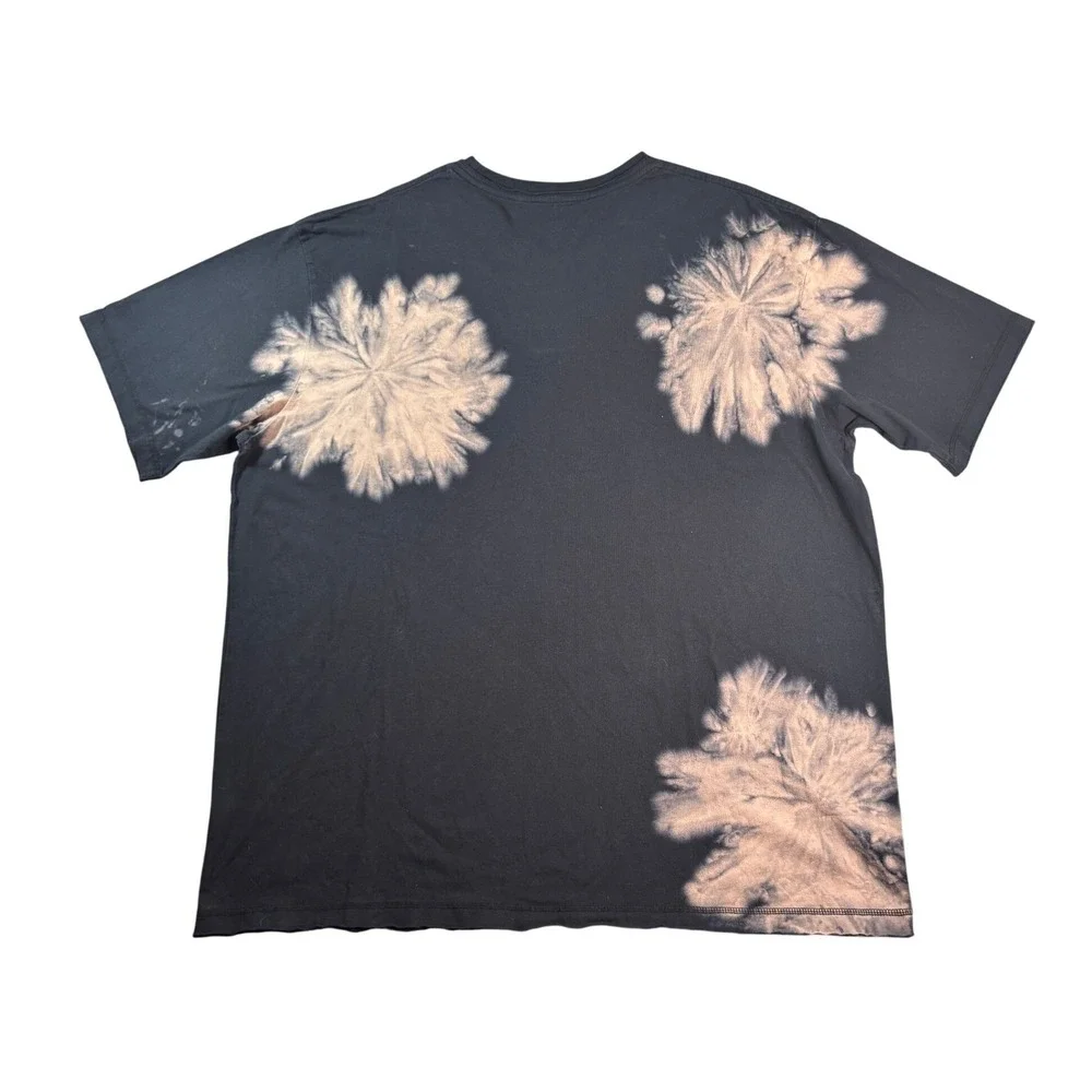 New Era NFL Jacksonville Jaguars Bleach Tie Dye T-Shirt Mens XXL Black New
